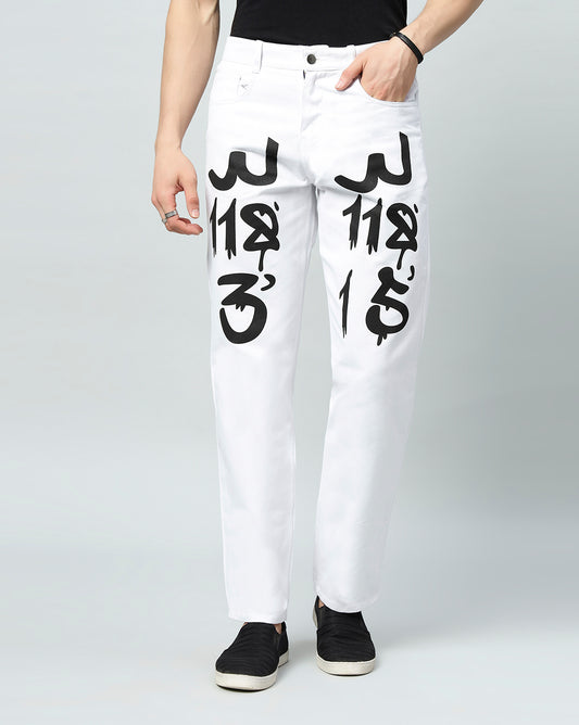 Rebel Print Denim  Men’s Urban Jeans