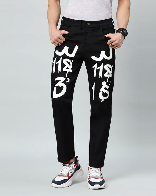 Rebel Print Denim  Men’s Urban Jeans