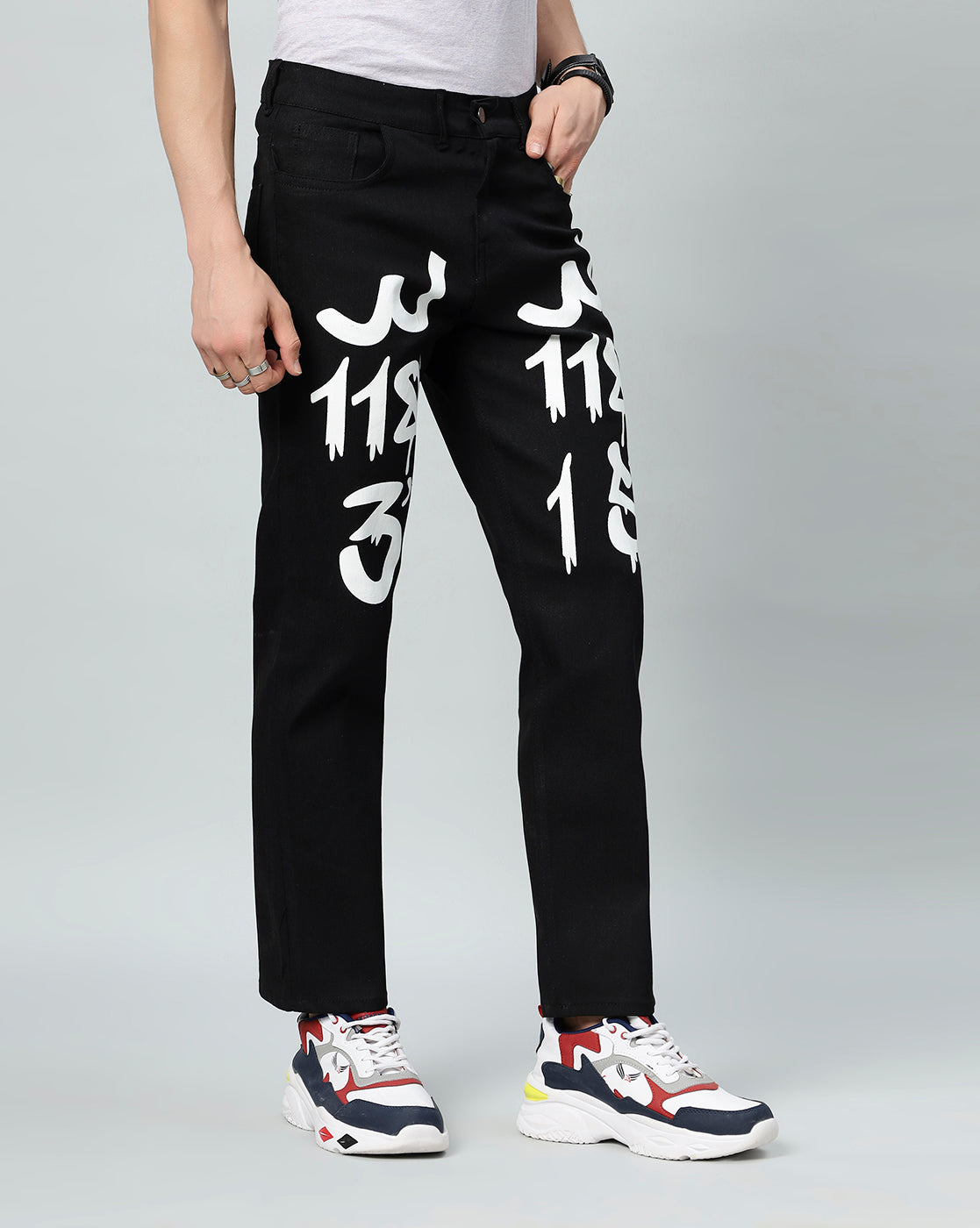 Rebel Print Denim  Men’s Urban Jeans