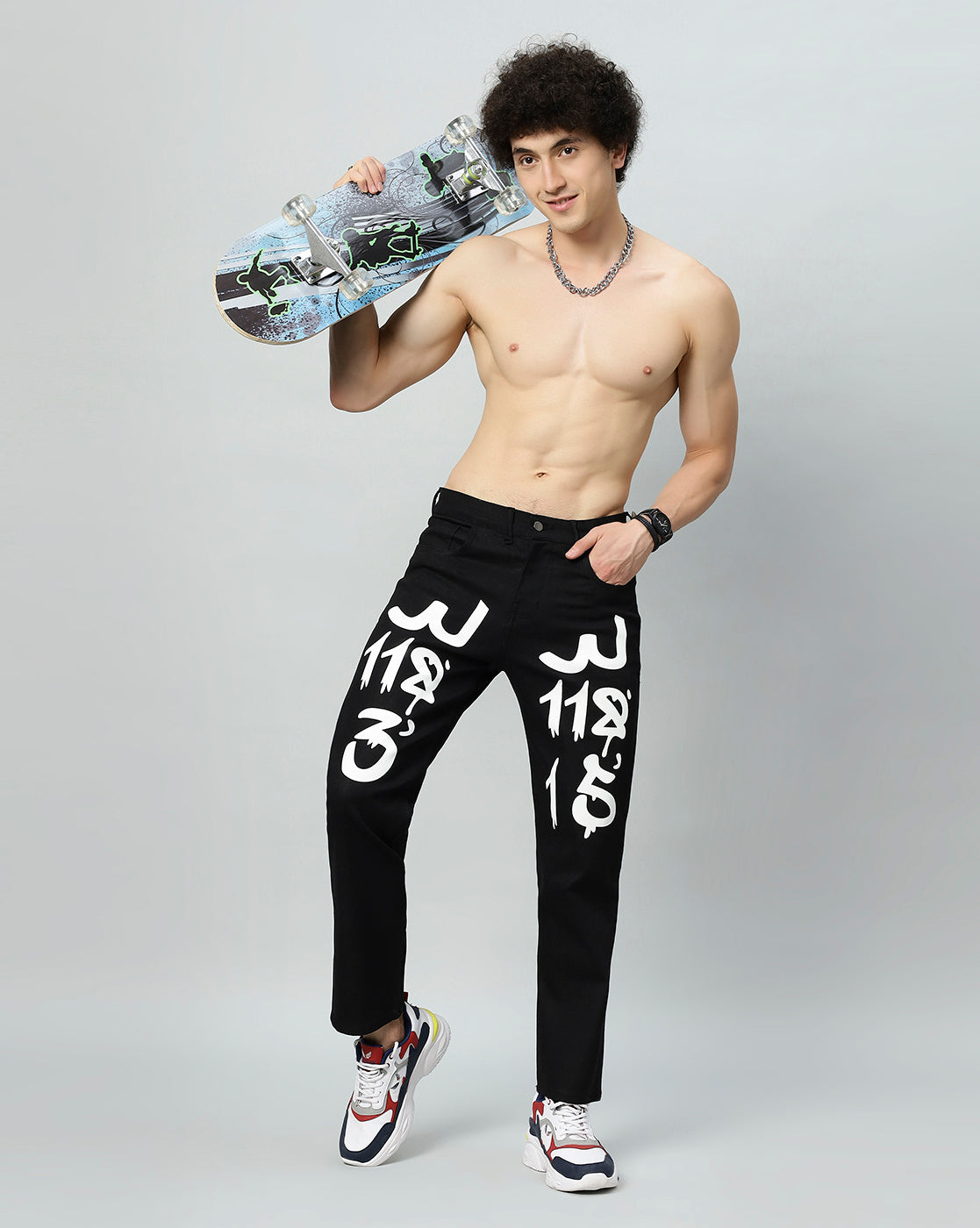 Rebel Print Denim  Men’s Urban Jeans