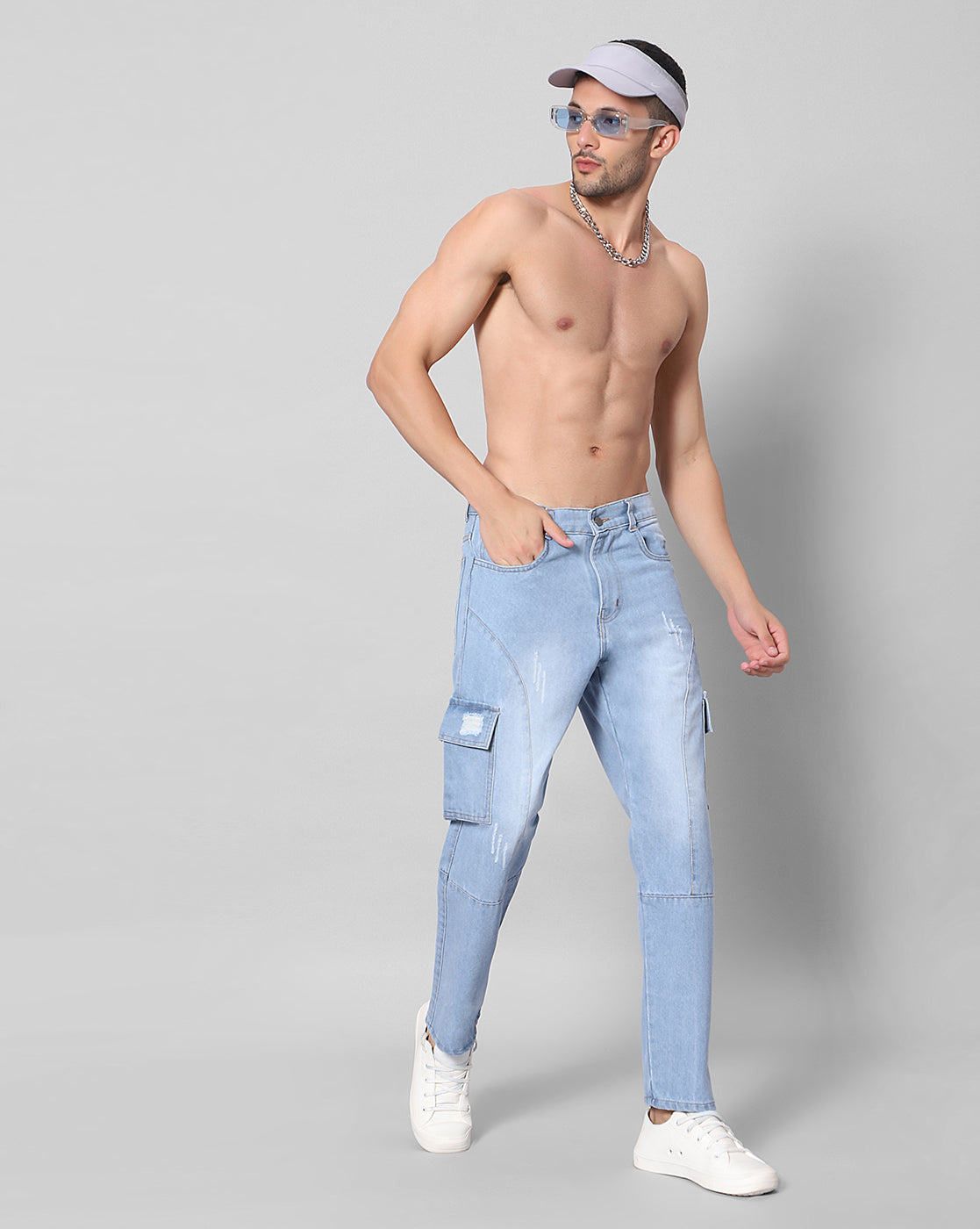 Men cargo jeans