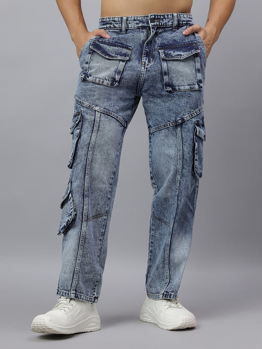 Cargo Denim Jeans