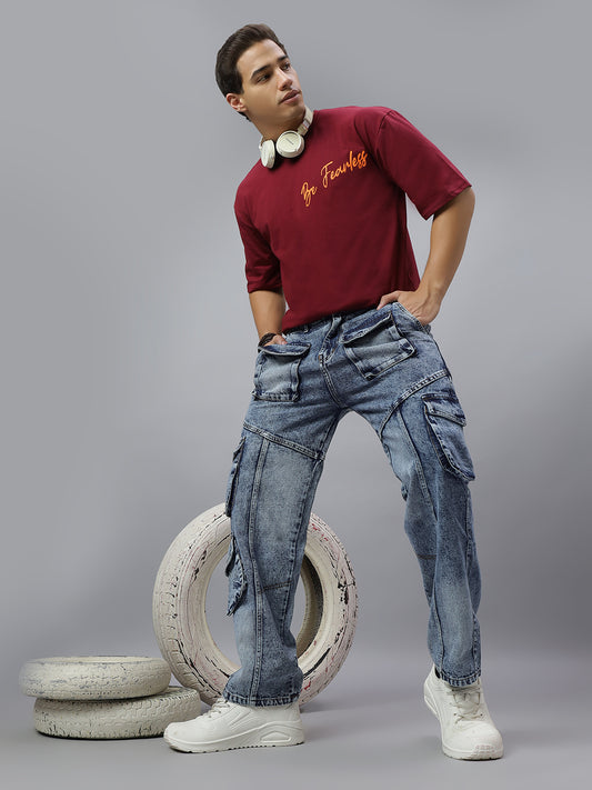 Cargo Denim Jeans
