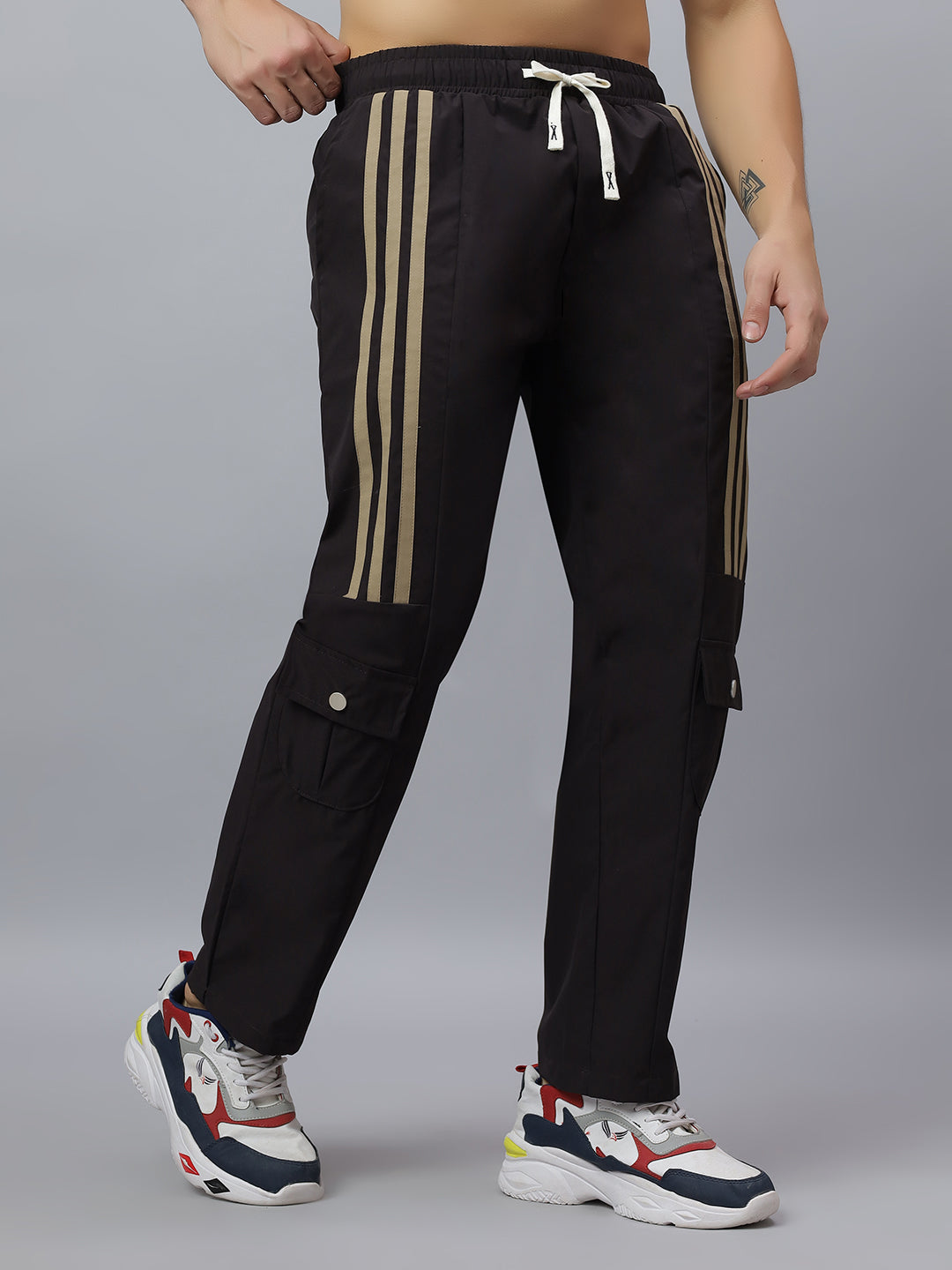 Men Cargo Track Pants
