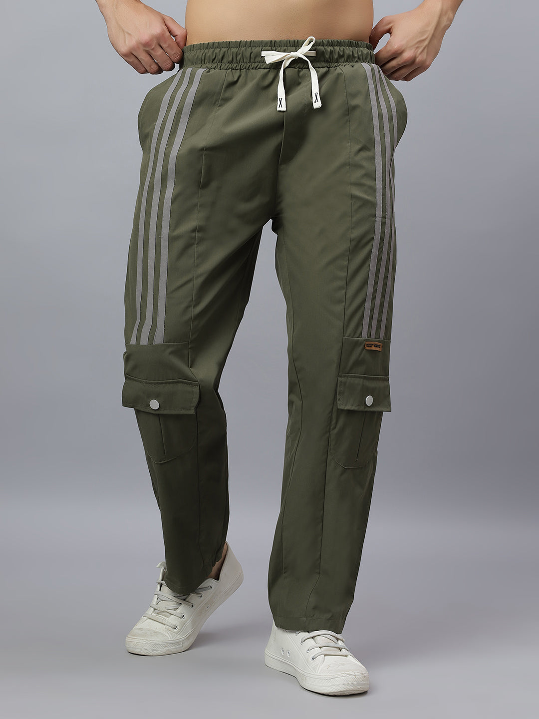 Men Cargo Track Pants