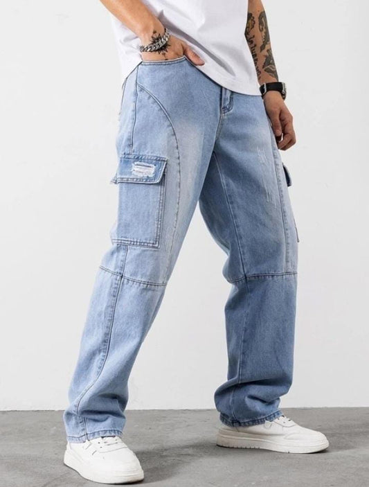 Men cargo jeans