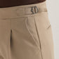 Straight Fit Men Khaki Trousers