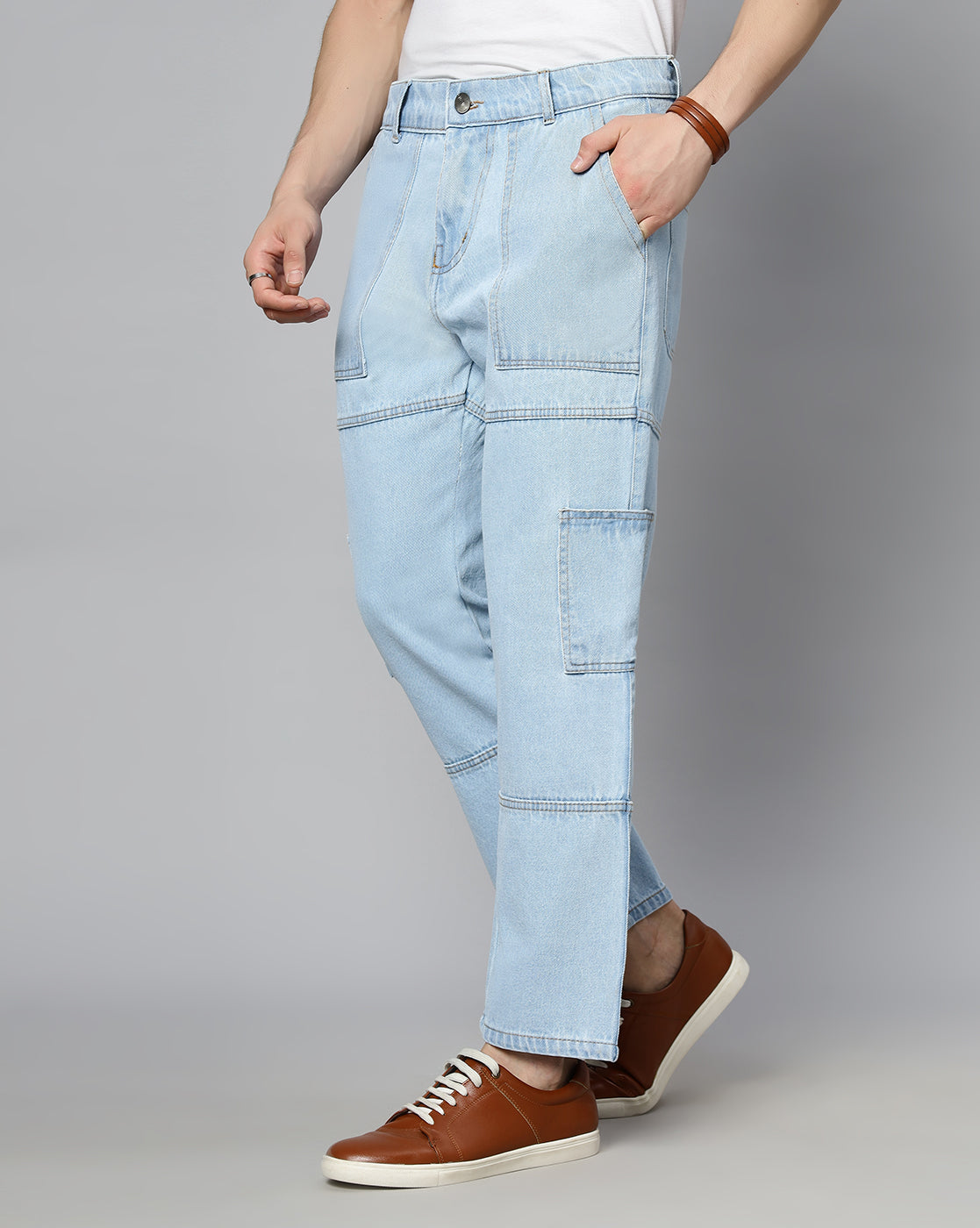 Men Cargos - Ice
