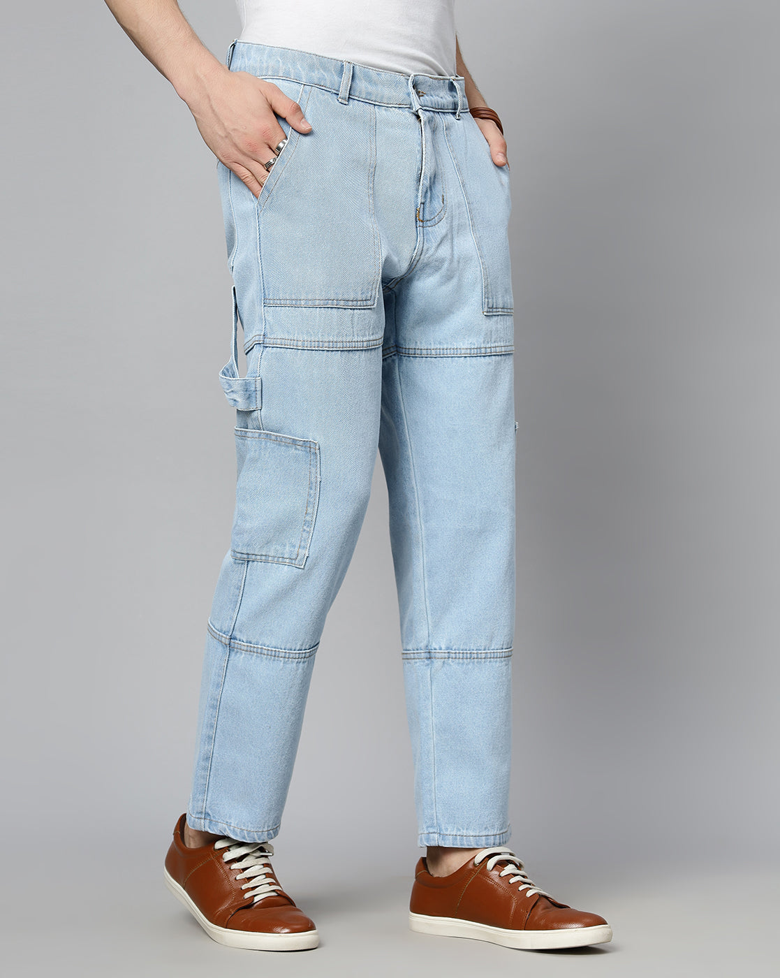 Men Cargos - Ice