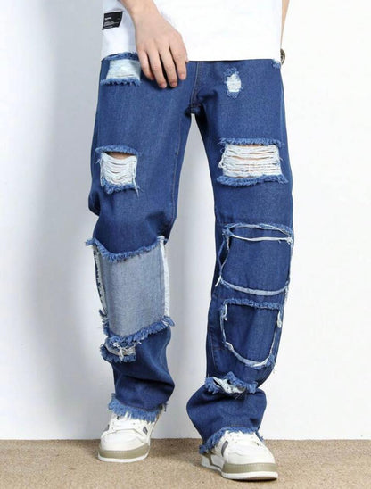 Men Cargo-Dark Blue