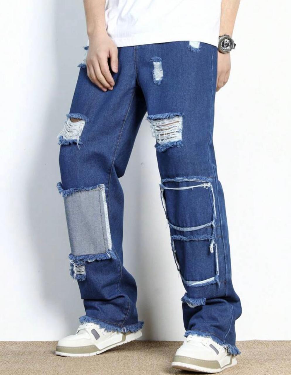 Men Cargo-Dark Blue