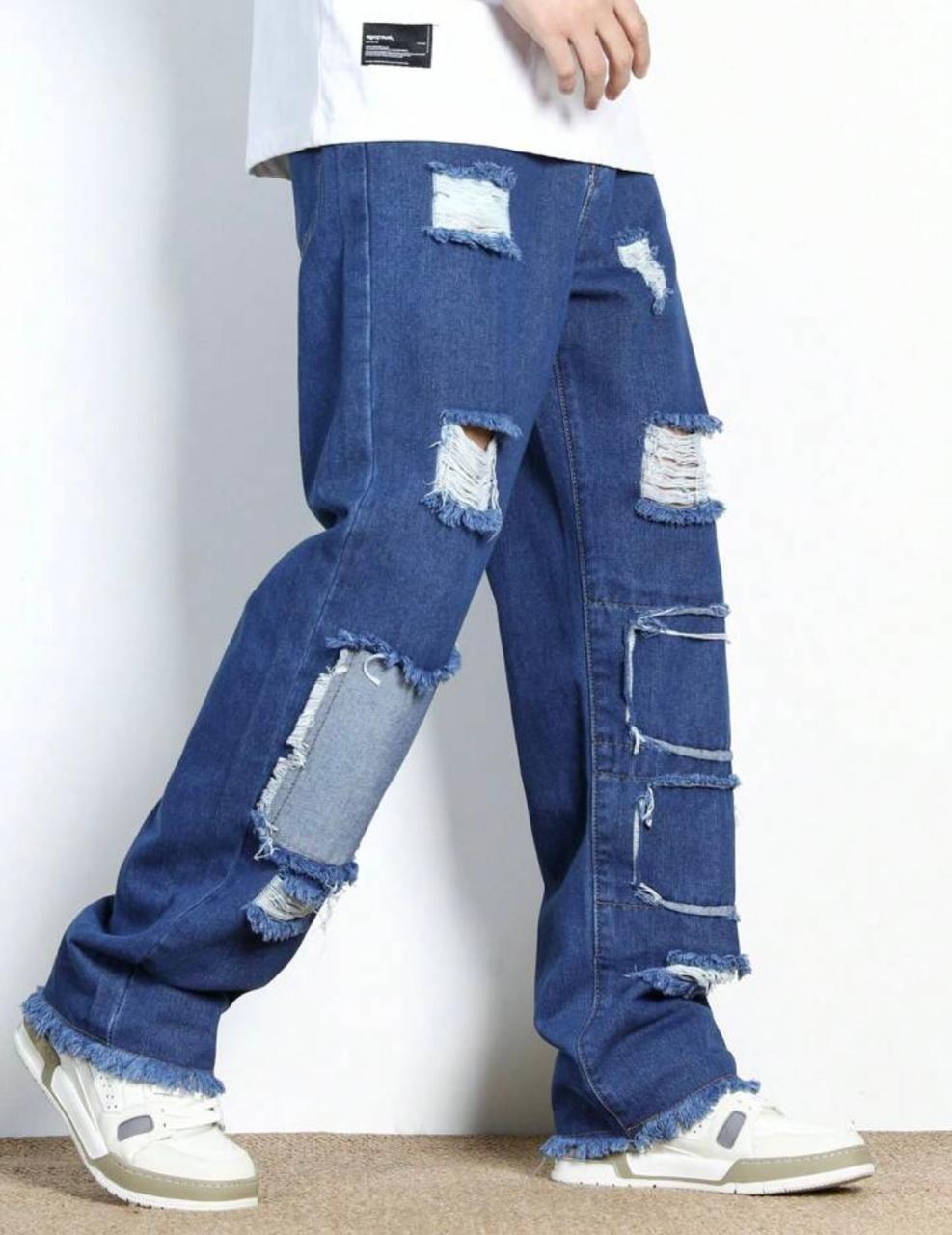 Men Cargo-Dark Blue