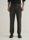 Straight Fit Men Black Trousers
