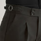 Straight Fit Men Black Trousers