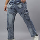 Cargo Denim Jeans