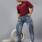 Cargo Denim Jeans