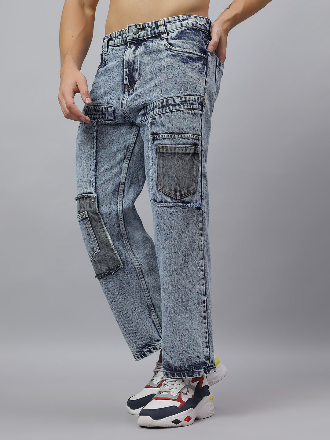 Cargo Denim Jeans