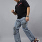 Cargo Denim Jeans