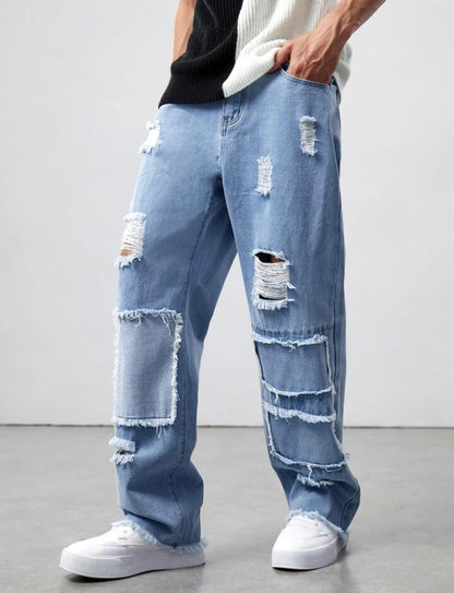 Men Cargo in Blue