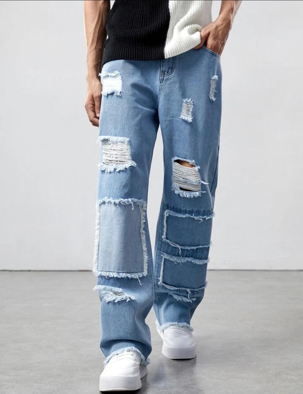 Men Cargo in Blue