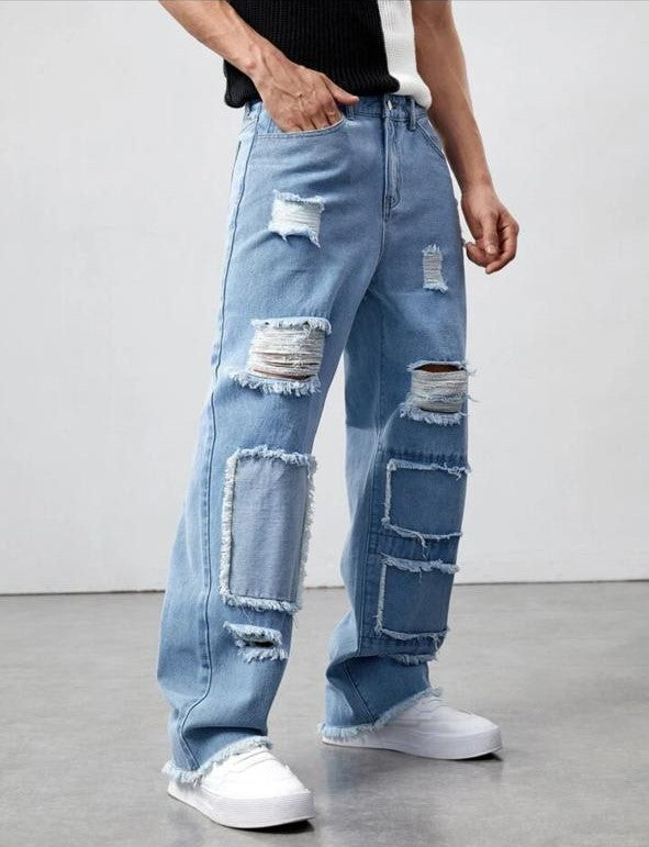 Men Cargo in Blue