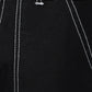 Men Denim Cargos - Black