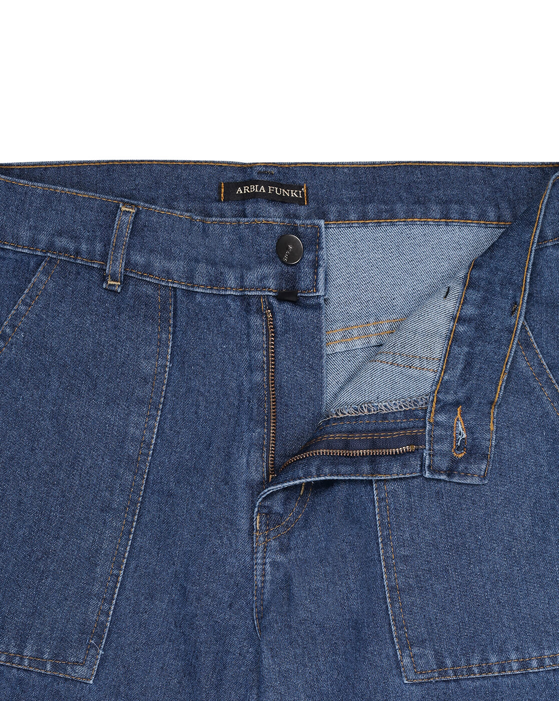 Men Cargos - Blue