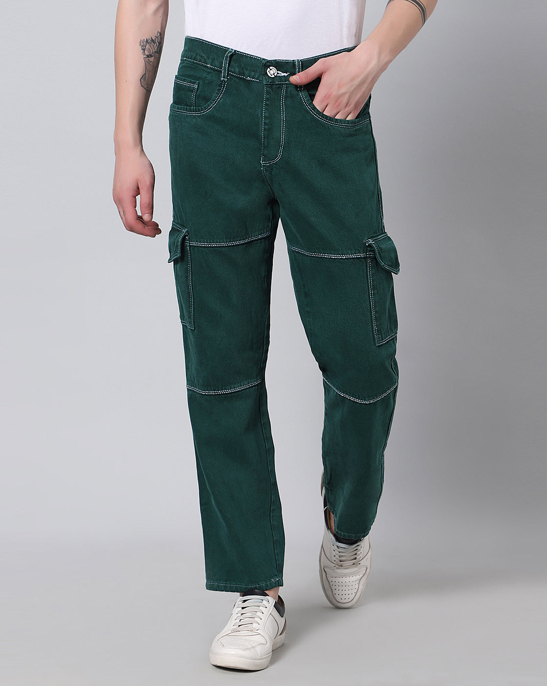 Cargo jeans for men