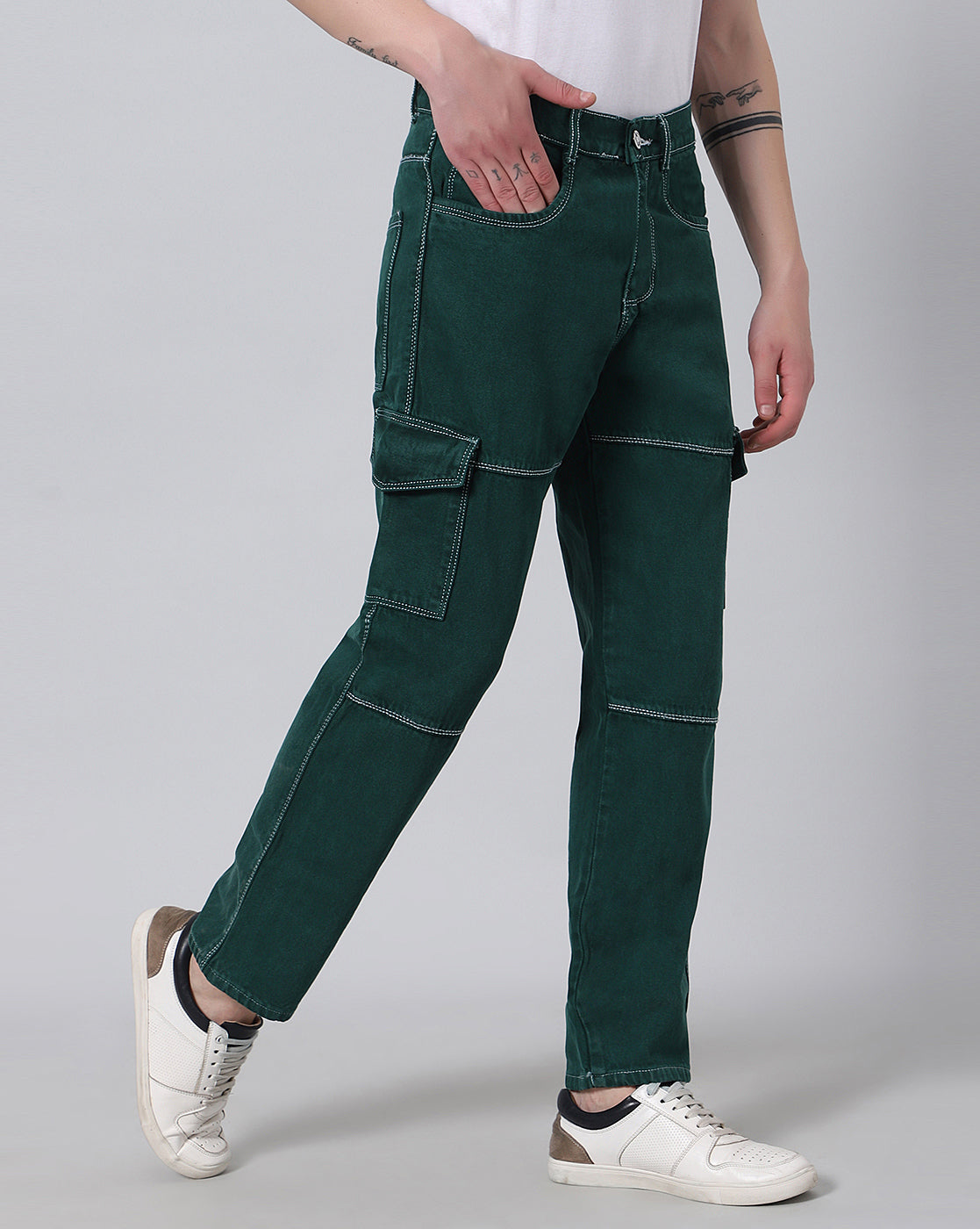 Cargo jeans for men