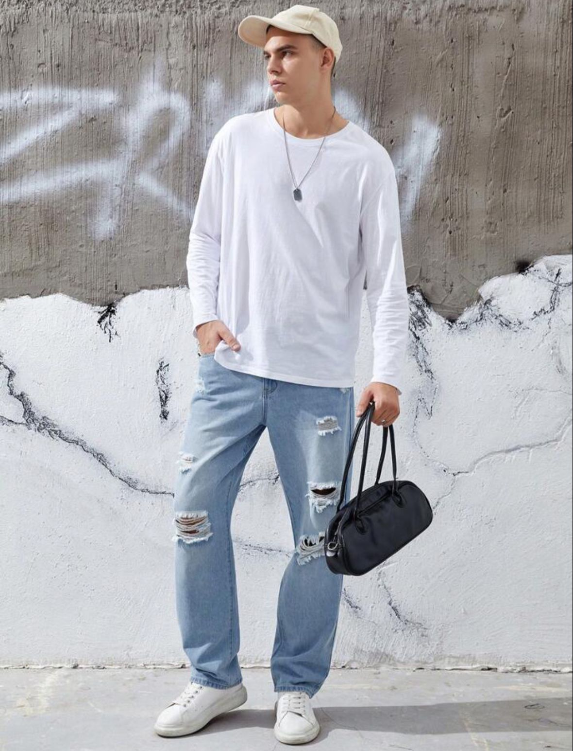 Men Regular Mid Rise Light Blue Jeans