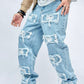 Jeans -Men Light Blue