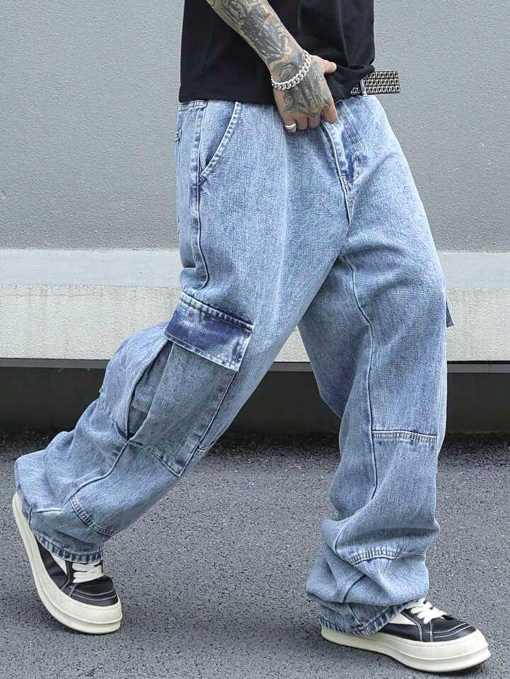 Men Cargo - Blue