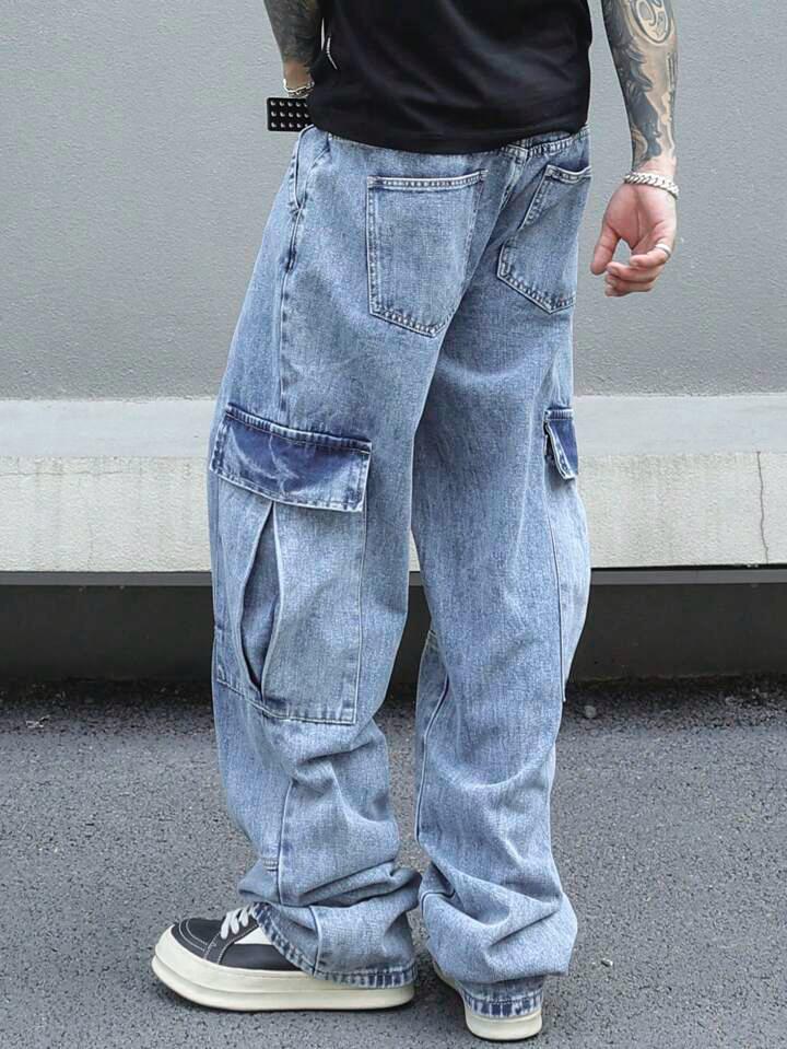 Men Cargo - Blue