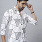 Men Slim Fit Graphic Print Casual Shirt